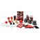 FAO Schwarz 1002765 300 Trick Premium Magic Trick Set Includes Card Deck Coin Tricks Handkerchiefs Fake Finger and More Multicolor Pack of 28