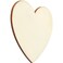 Juvale Wood Heart Cutouts for Valentines Crafts Wedding Decorations 31 x 35 in 24 Pack