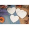 Juvale Wood Heart Cutouts for Valentines Crafts Wedding Decorations 31 x 35 in 24 Pack
