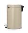 Brabantia newIcon Sense of Luxury Pedal Bin 12 L  Mineral Golden Beach