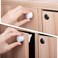Child Proof Magnetic Cabinet Locks 5 Locks  1 Key Baby Safety Invisible Drawers Locks Baby Proofing System with Quick Installation Template Easy to Install Strong Adhesive No Drilling