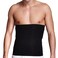 Tinksky Men Slimming Belt Waist Trimmer Belt Muscle Abdomen Shaper  Size M Black