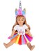 iBayda 3pcSet Dolls Unicorn Clothes Headband Tutu for 18 inch Girl Journey Girl Dolls