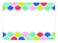 Creative Teaching Press Poppin Scallops Name Tag Labels Adhesive CTP 8707