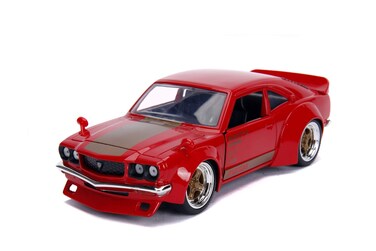 Jada 30718 124 JDM  74 Mazda RX3 Glossy Red