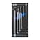 Capri Tools Sliding THandle Hex Wrench Set with Mechanics Tray 8Piece CP13080MT