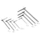 Capri Tools Sliding THandle Hex Wrench Set with Mechanics Tray 8Piece CP13080MT