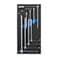 Capri Tools Sliding THandle Hex Wrench Set with Mechanics Tray 8Piece CP13080MT
