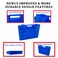 Life Made Better Superior Blue Toy Storage Carrying Case Toy Figure Organizer Compatible with Mighty Beanz This Box is Not Created by Mighty Beanz