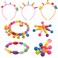 SOTOGO 270 Pieces Snap Beads Pop Beads Art Crafts for DIY Jewelry Making Set Toys Do Not Need String  Hair ClaspNecklace Bracelet and Ring Best Toys Gift