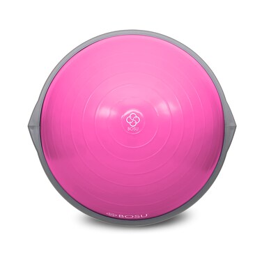 Bosu 7210850 Home Gym Equipment The Original Balance Trainer 65 cm Diameter Pink and Gray