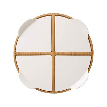 Villeroy  Boch 1041728170 5 Piece Pizza Passion Set White