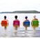 TRC Recreation Lazy Bunz Foam Water Saddle Pool Float for Adults and Kids Lounger for Swimming Pool Lake River and Beach Essentials Bahama Blue