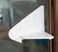 Alamic Adhesive Sliding Door Lock for Patio Closet Windows RV Baby Proof Child Safety Latch No Tools Needed White  6 Pack