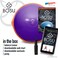 Bosu 7210850 Home Gym Equipment The Original Balance Trainer 65 cm Diameter Purple and Orange