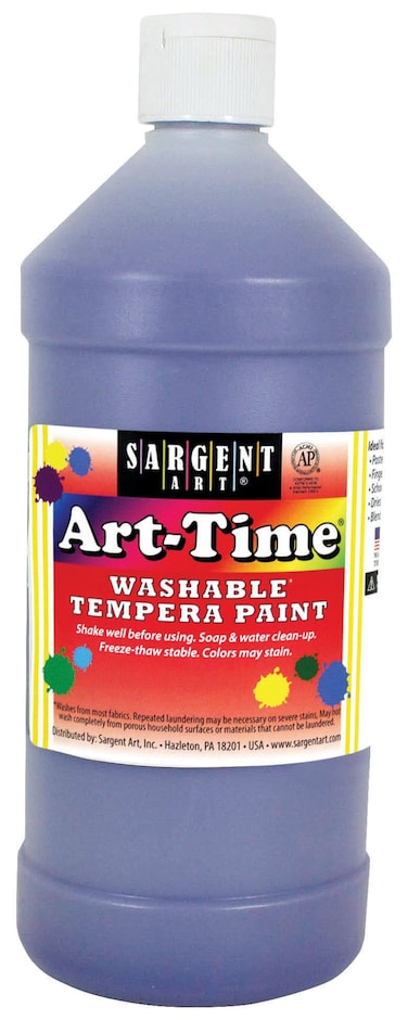 Sargent Art 173542 32 oz Violet ArtTime Washable Tempera Paint