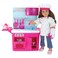 Sophias 18 Doll Kitchen  Doll Food Baking Accessory Set of 19Piece American Girl Doll Sized Doll Cookware  Kitchen Set with Lights  Sounds Perfect for American Dolls  More