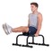 Body Power Push up Stand Parallel Bars Parallettes 12x24 inch NonSlip with Integrated Knurling Grip  Supports Strength HIIT Yoga ROM Gymnastics Body Conditioning Exercise Workouts
