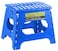 Greenco Super Strong Foldable Step Stool for Adults and Kids 11 Blue