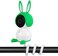 Twist Mount Compatible with Arlo Baby Camera Flexible GooseneckLike Mount for Arlo Baby Camera  Attach Your Arlo Baby Camera Wherever You Like Without Any Tools  by Wasserstein 1 Pack White