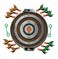 Diggin Micro Missiles Target Set Toy