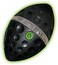 Diggin Black Max Light Spiral Football Toy