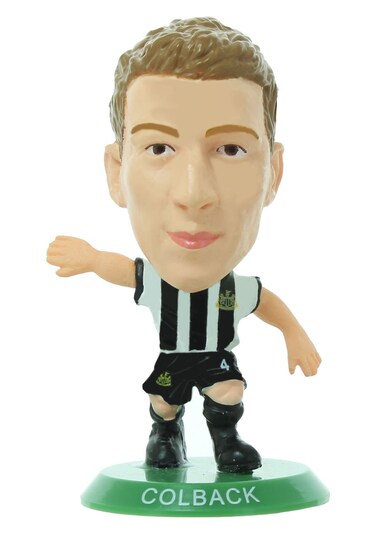 SoccerStarz SOC713 Newcastle Jack Colback Classic Home Kit