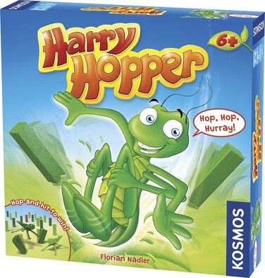 Harry Hopper  A Kosmos Game  FamilyFriendly Flicking  Dexterity Fun  for 24 Players Ages 6