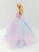 Cora Gu Handmade Dress Fit for 12 Doll Handmade Rainbow Lace Princess GownWedding Dress Fit for 12 Fashion DollDolls not Included