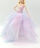 Cora Gu Handmade Dress Fit for 12 Doll Handmade Rainbow Lace Princess GownWedding Dress Fit for 12 Fashion DollDolls not Included