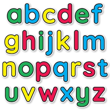 StikArt Removable Alphabet Letters Wall Decals for Preschool PreK and Kindergarten Classrooms