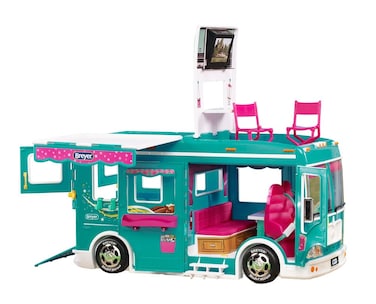 Breyer Freedom Series Classics Horse Cruiser Vehicle Teal  Horse Playset  1 12 Scale Classics  19 x 85 x 1025  Model 62044Multicolor