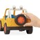 Battat Wonder Wheels Yellow Toy 4X4  OffRoad Toy Truck  Pretend Play Recyclable Materials  1 Year
