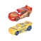 Carrera First DisneyPixar Cars 3  Slot Car Race Track  Includes 2 cars Lightning McQueen and Dinoco Cruz  BatteryPowered Beginner Racing Set for Kids Ages 3 Years and Up