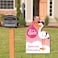 Big Dot of Happiness Girl Special Delivery  Baby Shower Decorations  Pink Its A Girl Stork Baby Announcement  Welcome Yard Sign