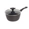 IKO Stratum Triple Layer Ceramic Non Stick 7 Piece Cookware Set Induction Ready Includes 5 Qt Dutch Oven with Lid 35 Qt Saute Pan with Lid 15 Qt Saute Pan with Lid and 10 Fry Pan