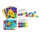 edxeducation Nuts  Bolts Activity Set  Set of 32  4 Shapes and 4 Colors  12 Activity Cards  Matching Game for Toddlers  Teach Counting Sorting and Classifying  Improve Fine Motor Skills