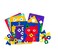 edxeducation Nuts  Bolts Activity Set  Set of 32  4 Shapes and 4 Colors  12 Activity Cards  Matching Game for Toddlers  Teach Counting Sorting and Classifying  Improve Fine Motor Skills