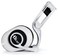 Blue Lola Sealed OverEar HighFidelity Headphones White