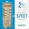 Giant Tumbling Timber Toy  Jumbo Wooden Blocks Floor Game for Kids and Adults 56 Pieces Premium Pine Wood Carry Bag Life Size  Grows to Over 5feet While Playing