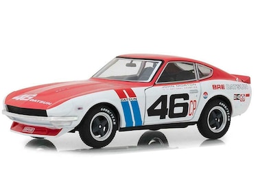 1970 Datsun 240Z  BRE 46 Brock Racing Enterprises Tokyo Torque Series New Tooling Officially Licensed TruetoScale Detail and Authentic Decoration Chrome Accents Limited Edition 18301