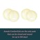 Ameda ComfortGel HydroGel Soothing Nursing Pads  Breast Pads  Hydrogel Nipple Pads for Breastfeeding  Reusable Cooling Nipple Gel Pads  Breastfeeding Supplies Nursing Gel Pads  2 Pair 4 Count