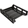 Business Source FrontLoad Stackable Letter Tray Black Plastic Rectangular 62884