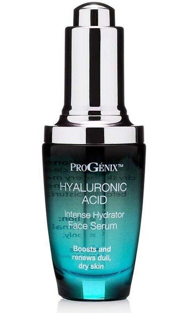 Progenix Hyaluronic Acid Face Serum Skin Care Booster Intense Hydrating Serum With Hyaluronic Acid Organic Aloe Vera Vitamin E For Dry Skin  Fine Lines 1 Fl Oz
