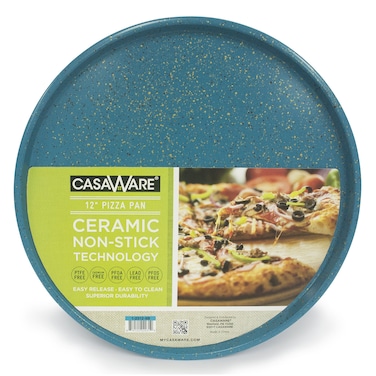 casaWare Pizzabaking Pan 12inch Blue  Granite