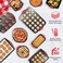 PERLLI NonStick 10Piece Baking Pan Set BPAFree Carbon Steel Bakeware Set with Silicone Handles Stackable Kitchen Oven Set Cookie Sheet Baking Tray Baking Sheet Set Oven Safe 446F