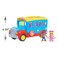 Muppet Babies Friendship School Bus Kids Toys for Ages 3 Up by Just Play