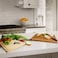 Casual Home Delice Maple Rectangle Juice Drip Groove Cutting Board Rectangular 155x11