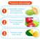 JoyGrow 32PCS Cutting Toys Pretend Food Fruits Vegetable Playset Educational Learning Toy Kitchen Play Boy Girl Kid with Handbag Packing