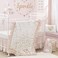 Lambs  Ivy Confetti Plush Pixie Bunny PinkGold 10 inches